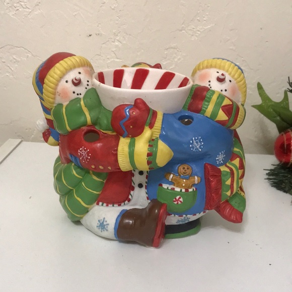 Partylite "Peppermint Pals" Aroma Melts Warmer, Perfect for the Holidays! - Picture 1 of 10